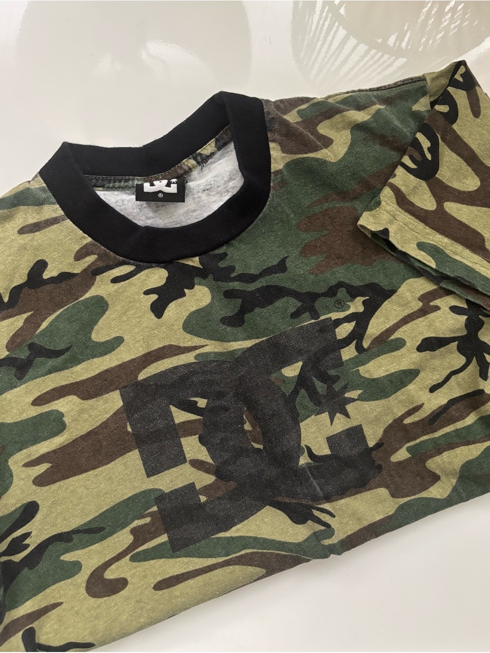 DC Men's Camo T-Shirt in Green